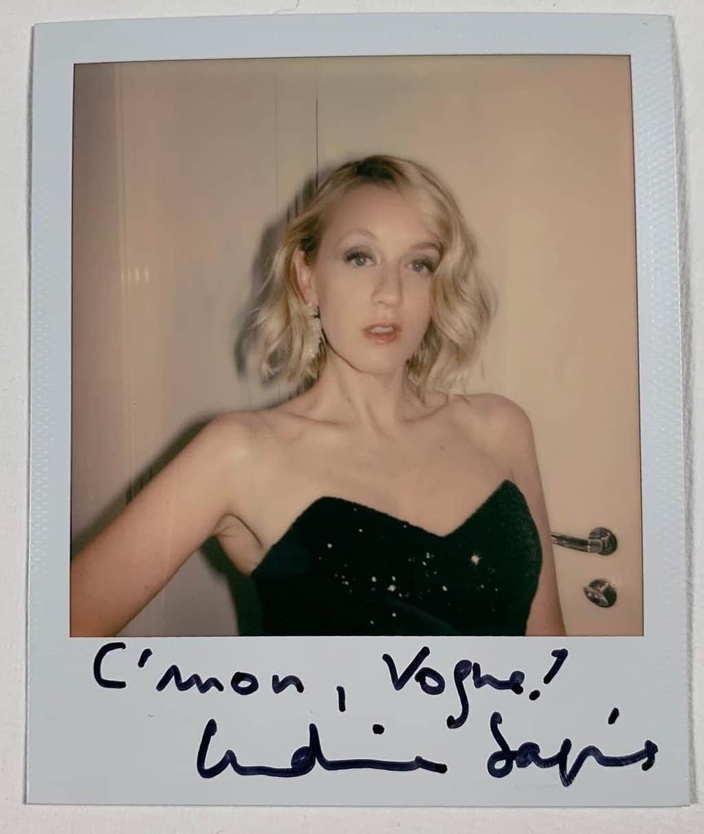 Vogue Parisさんのインスタグラム写真 - (Vogue ParisInstagram)「Polaroids from Cannes: @LudivineSagnier who we met in her suite just before she walked the red carpet in her @Celine dress, to talk all things cinema. Check out the interview on Vogue.fr. #Cannes2019」5月21日 19時00分 - voguefrance