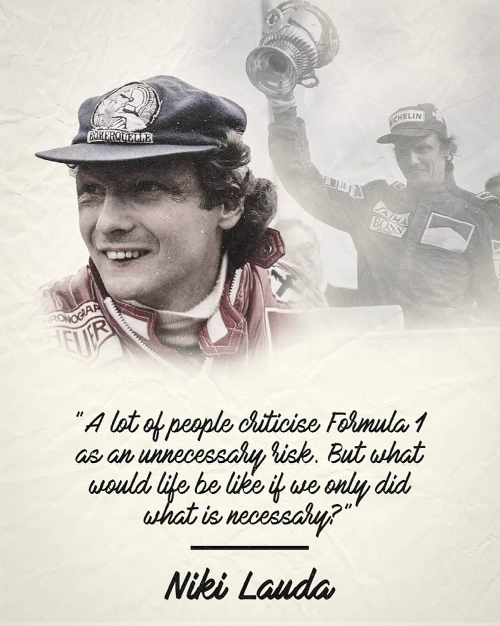 F1さんのインスタグラム写真 - (F1Instagram)「An inspiration to us all . Niki Lauda 1949-2019 . #F1 #Formula1」5月21日 20時51分 - f1