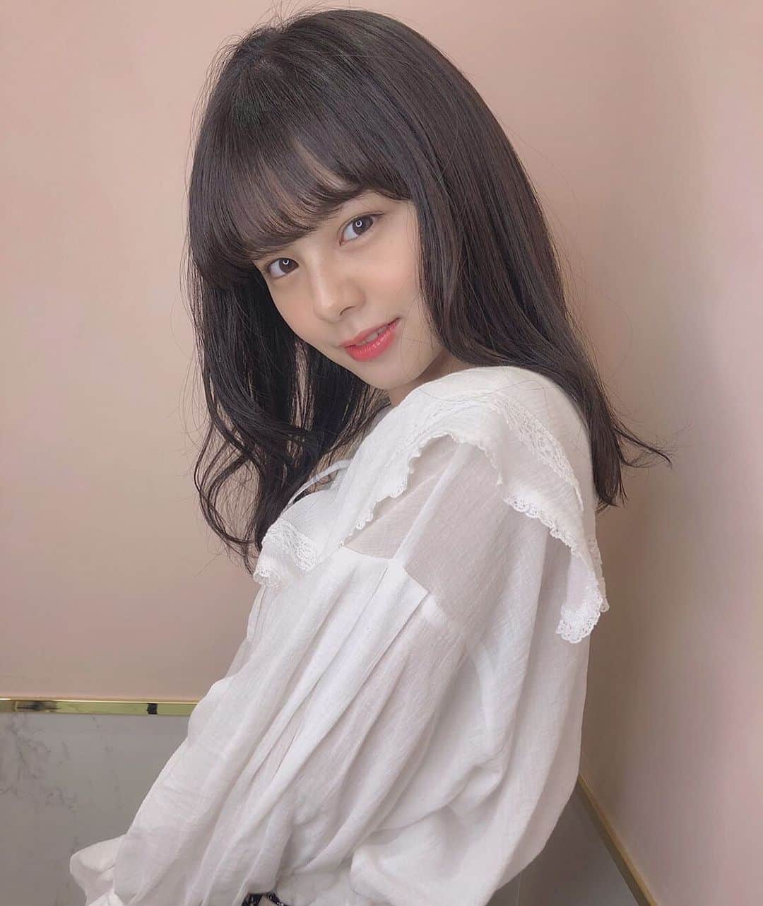 のインスタグラム：「* 髪の毛の巻き方おしえてもらたときの🍨」
