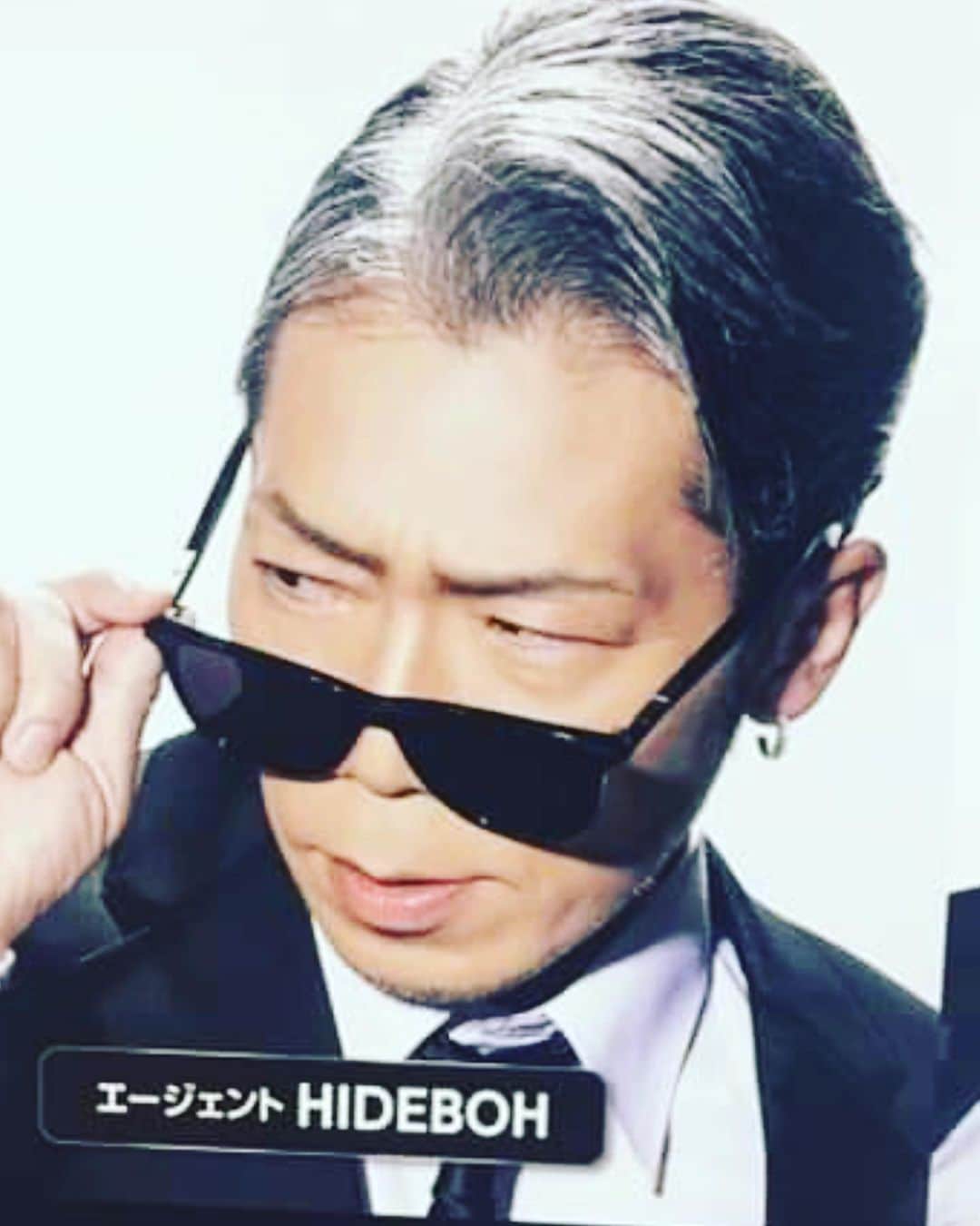 火口秀幸のインスタグラム：「#吉本坂46 #HIDEBOH #RED #エージェント #MIB #映画 #声優 #ヒデきゅん #やる気のない愛をThankyou #メンインブラック」