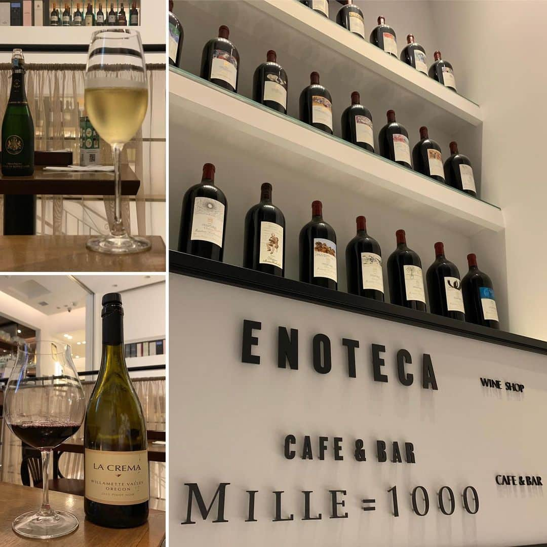 くろさんのインスタグラム写真 - (くろInstagram)「ENOTECA MILLE🍾🍷 #ENOTECA #エノテカ #エノテカミレ」5月21日 21時26分 - m6bmw