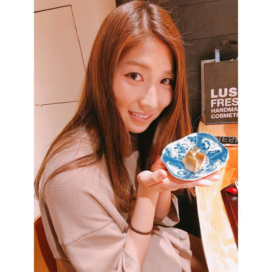 田中明日菜さんのインスタグラム写真 - (田中明日菜Instagram)「おいしいお鮨ごちそうさまでした😋🍣 のぶ鍼灸院は完全予約制です！みなさんぜひお越しください＼(^o^)／ #無雙#歩夢が鮎を食す#陸順調に成長中#のぶ鍼灸院#何年ぶりかののぶかず」5月21日 21時32分 - asunatanaka