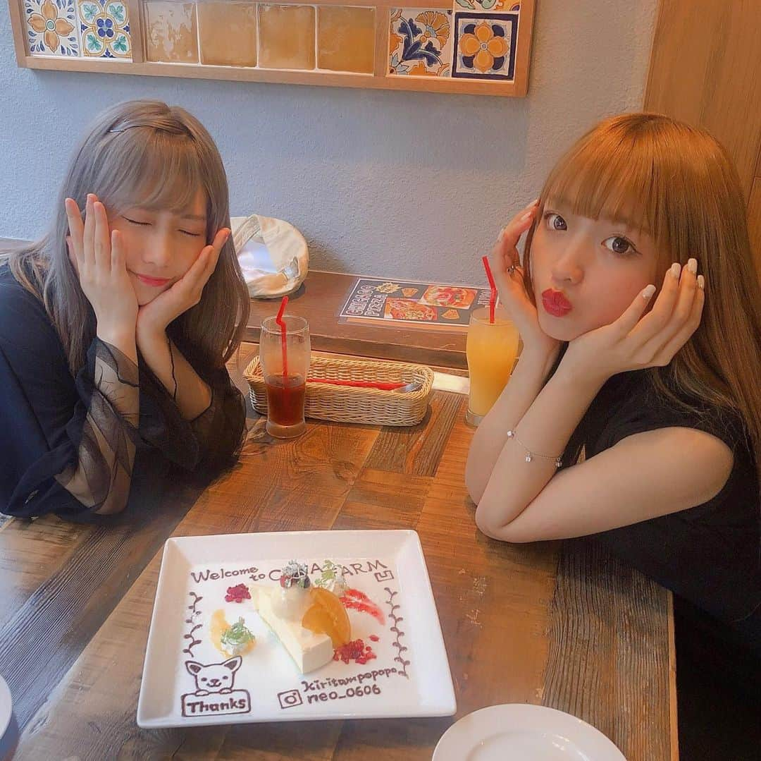 きりたんぽさんのインスタグラム写真 - (きりたんぽInstagram)「@conafarmkichijoji で ねおとご飯食べてきた❤️ おいちかった」5月21日 21時33分 - kiritampopopo