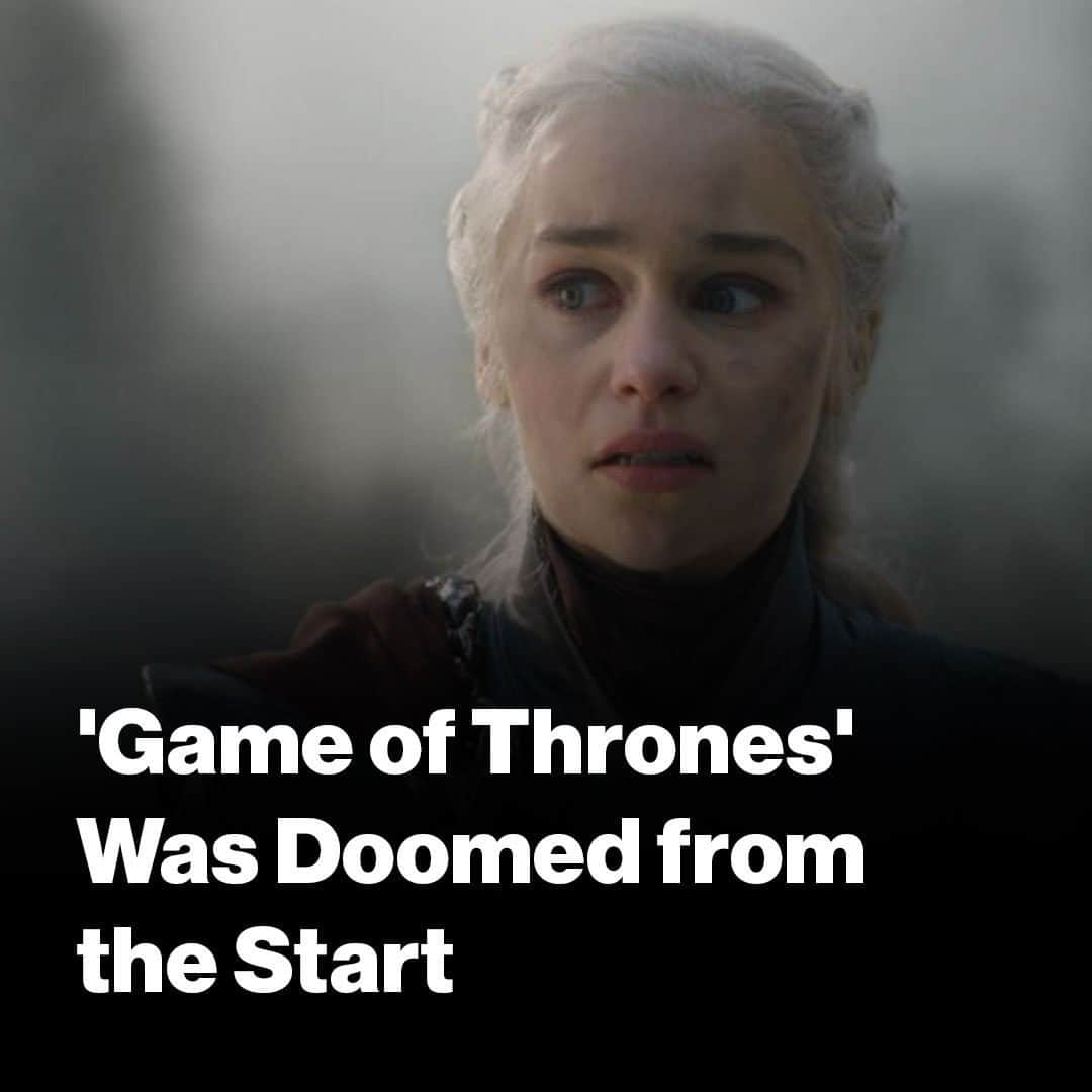 VICEさんのインスタグラム写真 - (VICEInstagram)「The final season of 'Game of Thrones' has frustrated a lot of fans—just ask the more than a million people who signed a Change.org petition asking for HBO to "Remake Game of Thrones Season 8 with competent writers." 📝 Still, the show's writers aren't completely to blame for this mess. ⚔️ Writing "closer to the books," which the petition essentially calls for, will not fix 'Game of Thrones,' because the 'A Song of Ice and Fire' books are broken too. 📖 Before you yell "Dracarys," read the full argument at our link in bio.」5月21日 22時00分 - vice