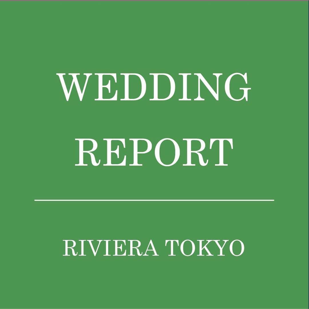 RIVIERA WEDDING　リビエラ ウェディング　公式のグルメインスタ