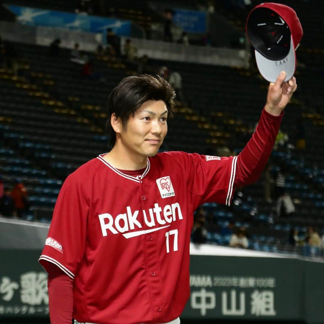 東北楽天ゴールデンイーグルスさんのインスタグラム写真 - (東北楽天ゴールデンイーグルスInstagram)「⚾️ ⚾️F 3-13 E⚾️ 序盤から投打が噛み合いイーグルス3連勝‼️ 今季初先発の塩見選手が6回2失点のナイスピッチング✨ 初回に銀次選手の2点タイムリー2ベースで先制👏🏼 今江選手は3安打3打点の大活躍🔥 ウィーラー選手は4試合連続のマルチ🤩 そして浅村選手が3試合連発となる12号3ラン‼️ #rakuteneagles #RESTART #日本一の東北へ #塩見貴洋 #銀次 #浅村栄斗」5月21日 22時31分 - rakuten_eagles