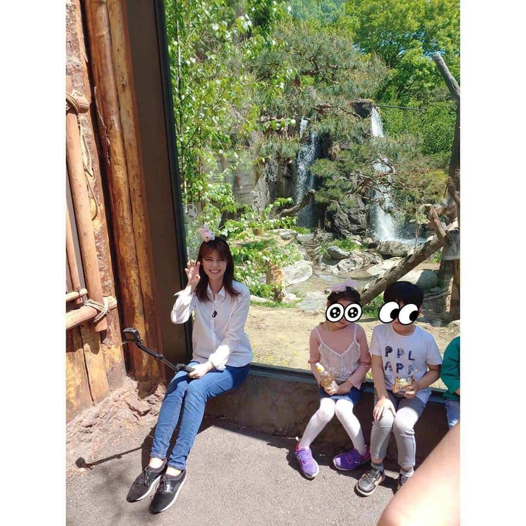 藤井美菜さんのインスタグラム写真 - (藤井美菜Instagram)「. エバーランドにはたくさんの動物が🦁 全体的に興奮しすぎている私の動画は、YouTubeにてご覧ください😂 에버랜드에는 정말 많은 동물들이 있네요. 🦁 전체적으로 너무 흥분되버리고있는 나의 모습은 유트브에서 보실수있습니다😂 #エバーランド#遊園地#サファリ#에버랜드#놀이공원#사파리#로스트밸리 #everlandkorea#safari#lostvalley」5月21日 22時31分 - fujii_mina_0715