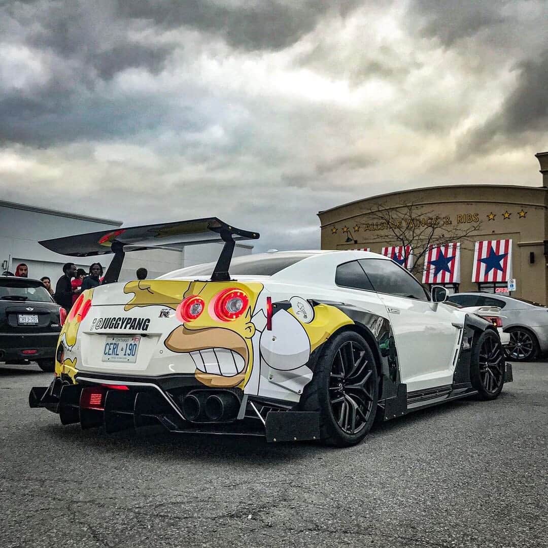 CarsWithoutLimitsさんのインスタグラム写真 - (CarsWithoutLimitsInstagram)「Maxton Design Widebody Carbon GTR Owner @juggypang  #carswithoutlimits #nissan #gtr #toronto」5月21日 22時32分 - carswithoutlimits