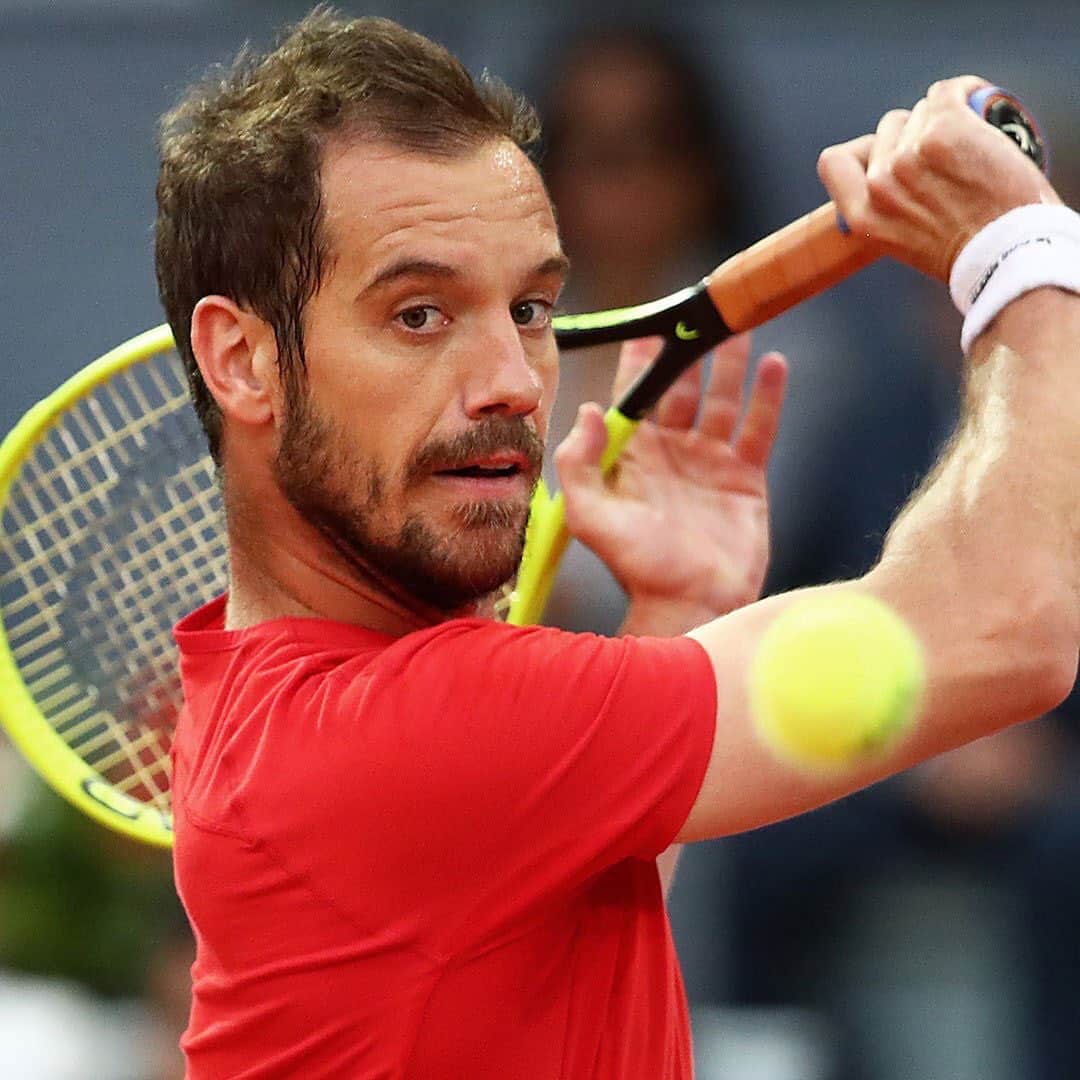 リシャール・ガスケのインスタグラム：「Soon @rolandgarros 🎾🎾 💥💪 #rg19」