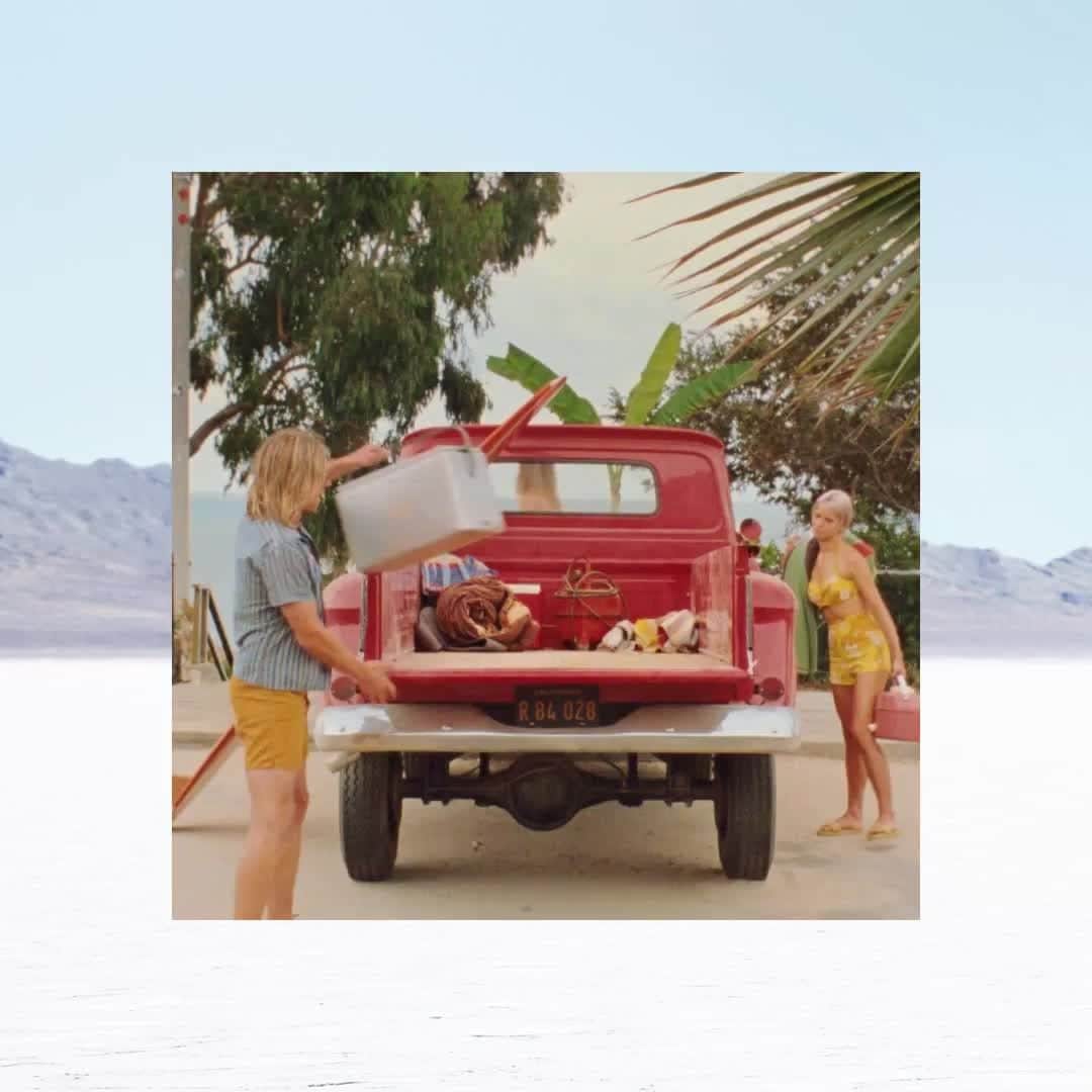 シボレーのインスタグラム：「We were there when things were groovy. What year was it? #Silverado」