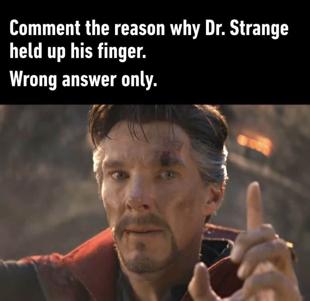 9GAGさんのインスタグラム写真 - (9GAGInstagram)「There can only be one Sherlock.⠀ #avengers #endgame #doctorstrange #9gag」5月22日 0時00分 - 9gag