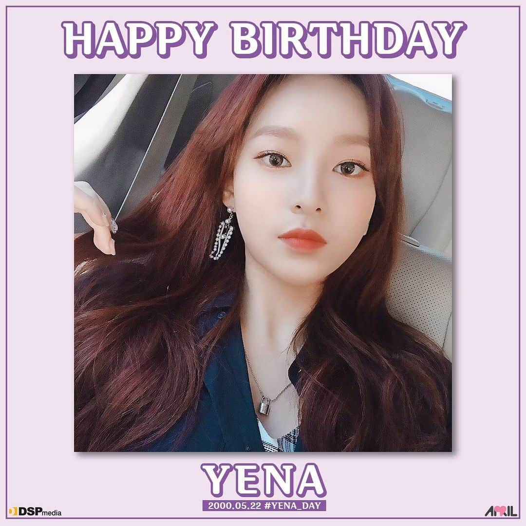 Aprilさんのインスタグラム写真 - (AprilInstagram)「[#APRIL] #예나 .  5월 22일💜 에이프릴 예나의 생일을 축하합니다🎉 .  #HAPPY_BIRTHDAY🎂 #HAPPY_YENA_DAY」5月22日 0時00分 - official.april