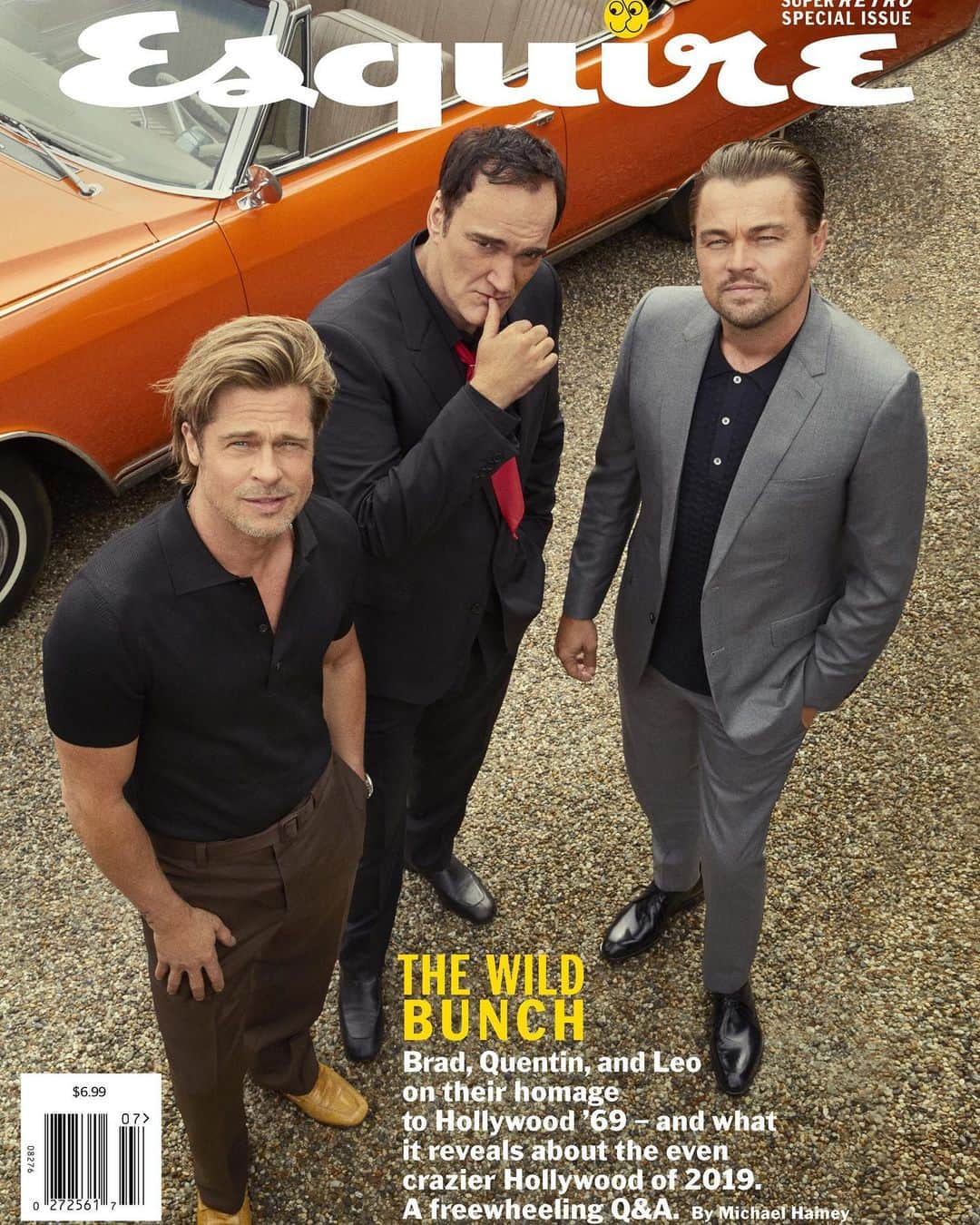 Just Jaredさんのインスタグラム写真 - (Just JaredInstagram)「#BradPitt, #QuentinTarantino and #LeonardoDiCaprio open up about their new movie, working together and finding their way in Hollywood in a new @esquire cover story. Tap this picture in the link in bio to read more! #OnceUponATimeInHollywood #Esquire Photo: @alexilubomirski」5月22日 0時34分 - justjared