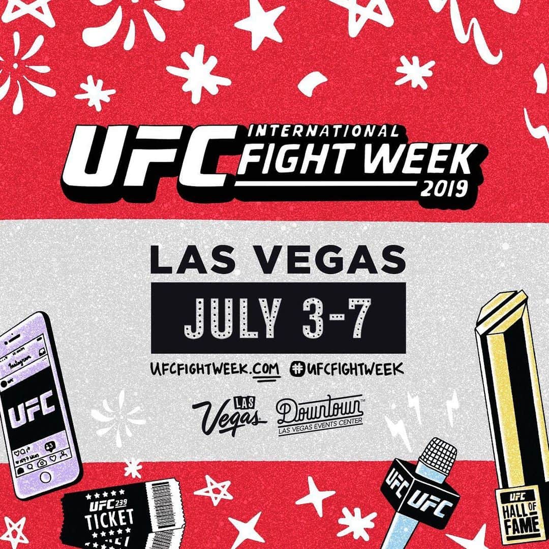 UFCさんのインスタグラム写真 - (UFCInstagram)「The biggest week of the year is coming up! Sign up for #UFCFightWeek ➡️ ufcfightweek.com」5月22日 1時08分 - ufc