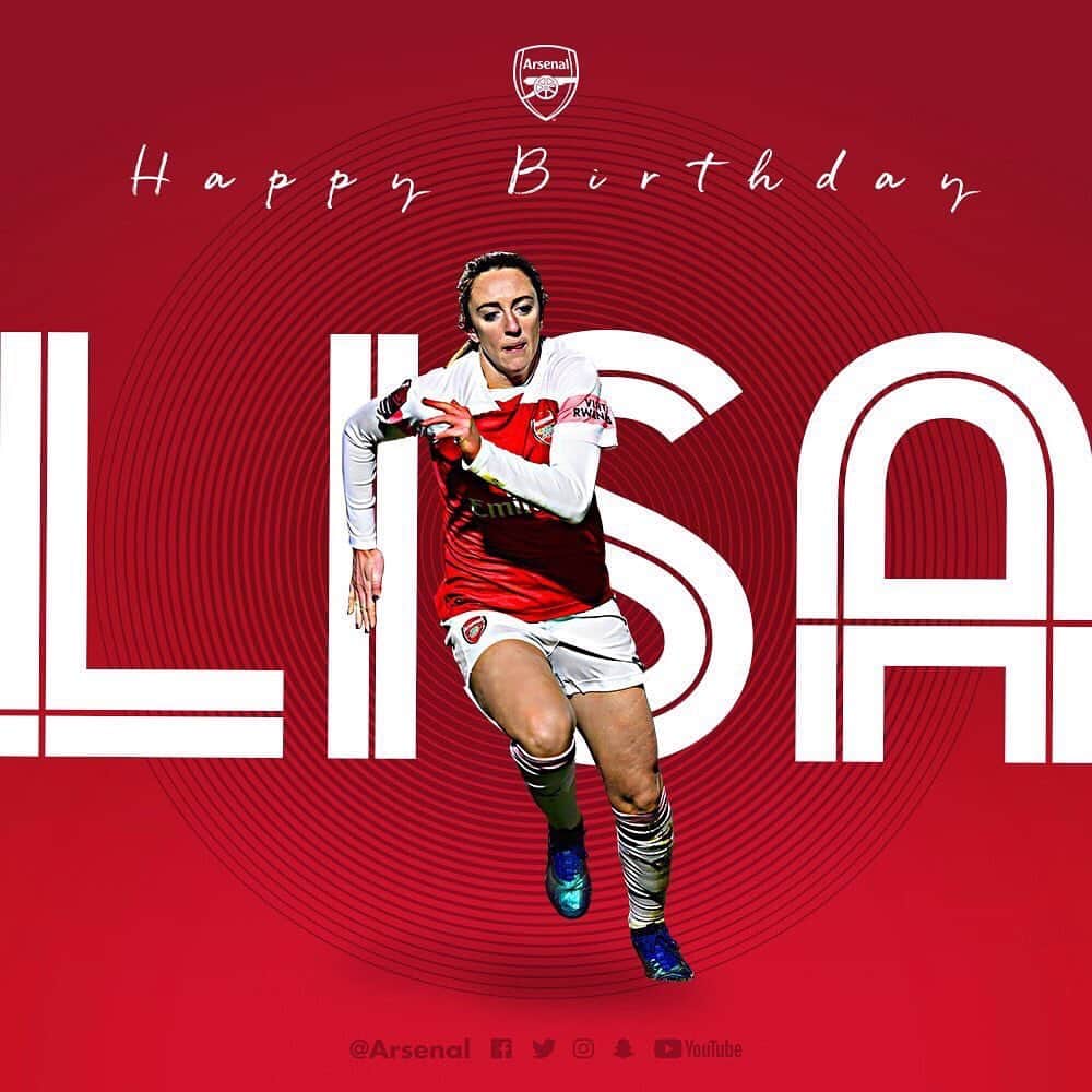 Arsenal Ladiesさんのインスタグラム写真 - (Arsenal LadiesInstagram)「Happy birthday, @LisaEvans_17 😄 #ArsenalWomen #Arsenal #AWFC」5月22日 1時18分 - arsenalwfc