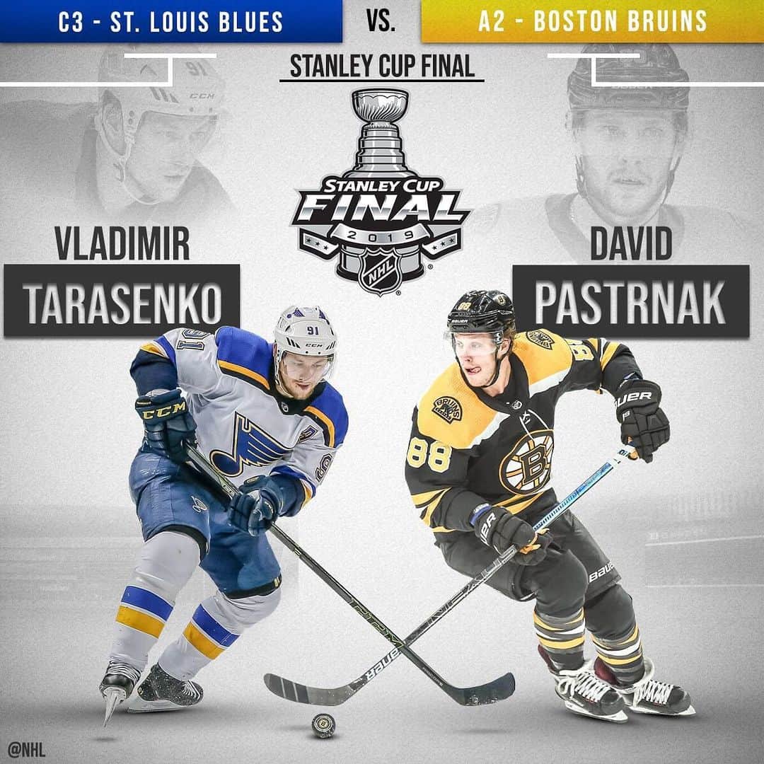 NHLさんのインスタグラム写真 - (NHLInstagram)「The #StanleyCup Final is set.  Who do you have, the @stlouisblues or the @nhlbruins?」5月22日 11時40分 - nhl