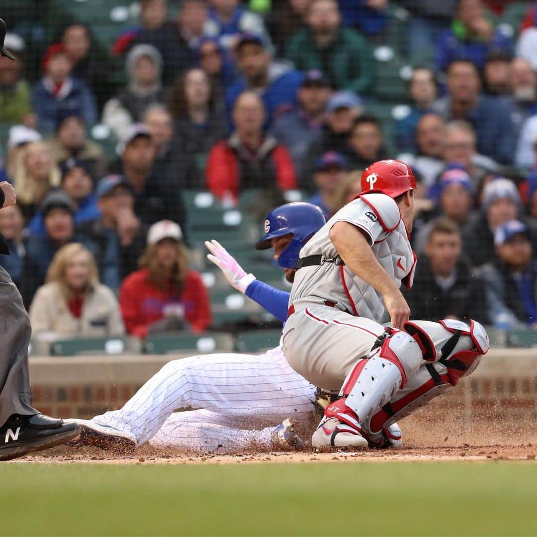 シカゴ・カブスさんのインスタグラム写真 - (シカゴ・カブスInstagram)「#Cubs win! Our 5th walk-off W this year! #EverybodyIn」5月22日 12時03分 - cubs