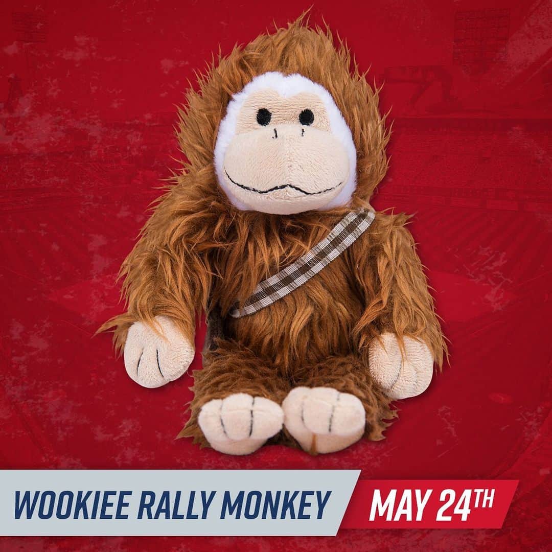 ロサンゼルス・エンゼルス・オブ・アナハイムさんのインスタグラム写真 - (ロサンゼルス・エンゼルス・オブ・アナハイムInstagram)「Coming this Friday from a galaxy far, far away... The Wookiee Rally Monkey arrives to Angel Stadium on #StarWarsNight, and it could be yours if you're one of the 1st 30,000 fans in attendance on 5/24. Get this Rally Monkey, you must.」5月22日 3時23分 - angels