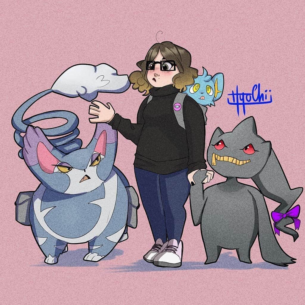 のインスタグラム：「Imagine living in Ryme City, a bustling urban city where Pokémon and Trainers live and work together. Which Pokémon would be your partner? 🤔💭 Trainers Diana, Remy, and Oliver and their partner Pokémon are Ryme City ready! What about you?  Use #Rymesona to show us what you’d look like if you lived in Ryme City, Trainers. We're sharing our favorites!」