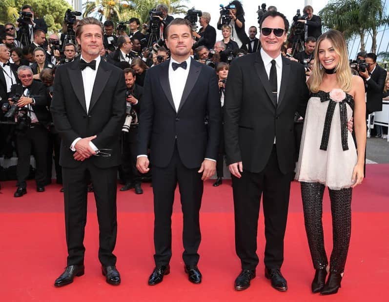 People Magazineさんのインスタグラム写真 - (People MagazineInstagram)「Brad Pitt and Leonardo DiCaprio have arrived at Cannes. 😍 The duo walked the red carpet alongside Quentin Tarantino and Margot Robbie  in support of their new movie, Once Upon a Time in Hollywood. | 📷: Vittorio Zunino Celotto/Getty, Gisela Schober/Getty Images」5月22日 6時10分 - people