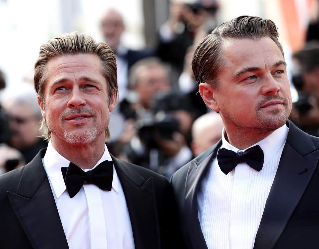 People Magazineさんのインスタグラム写真 - (People MagazineInstagram)「Brad Pitt and Leonardo DiCaprio have arrived at Cannes. 😍 The duo walked the red carpet alongside Quentin Tarantino and Margot Robbie  in support of their new movie, Once Upon a Time in Hollywood. | 📷: Vittorio Zunino Celotto/Getty, Gisela Schober/Getty Images」5月22日 6時10分 - people