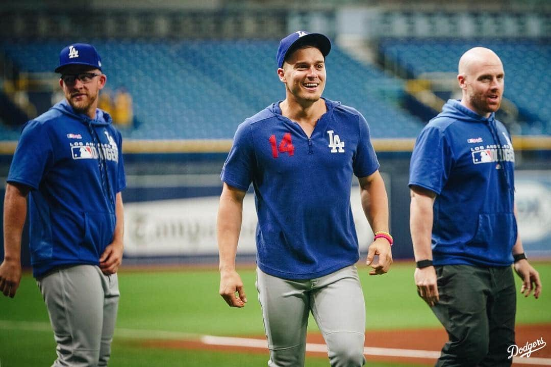 Los Angeles Dodgersさんのインスタグラム写真 - (Los Angeles DodgersInstagram)「‪The boys in blue have arrived at Tropicana Field. ‬」5月22日 7時00分 - dodgers