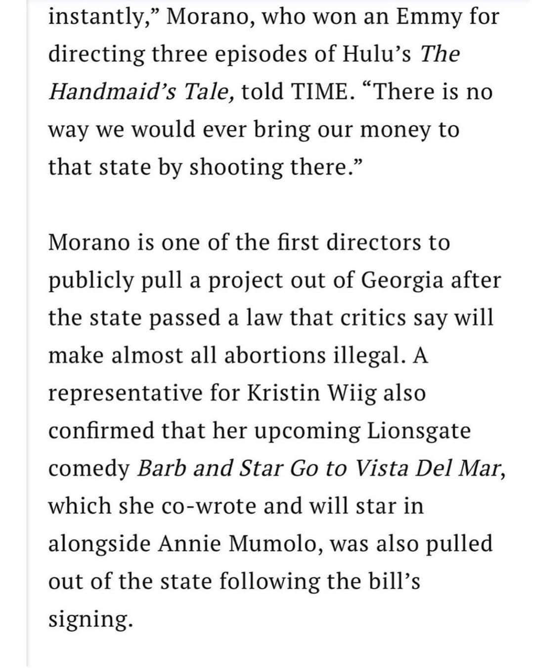 JR・ボーンさんのインスタグラム写真 - (JR・ボーンInstagram)「Well done my friend! Sadly when ones morals aren’t the guiding compass, we have to go after where they are influenced to do the right thing. I admire you @reedmorano and all those that follow this hopeful road to encouraging those to look at this abortion issue as the horrifying shift in our society that it truly is.  #Repost @reedmorano ・・・ Via @time @sisterpicturestv It feels wrong for a reason.  And it felt wrong to us to go ahead and make our show and take money/tax credit from a state that is taking this stance on the abortion issue.  We just couldn’t do it.」5月22日 7時42分 - jrbourne1111