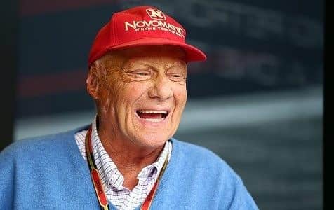 パガーニ・アウトモビリのインスタグラム：「Goodbye Legend. #nikilauda #f1」