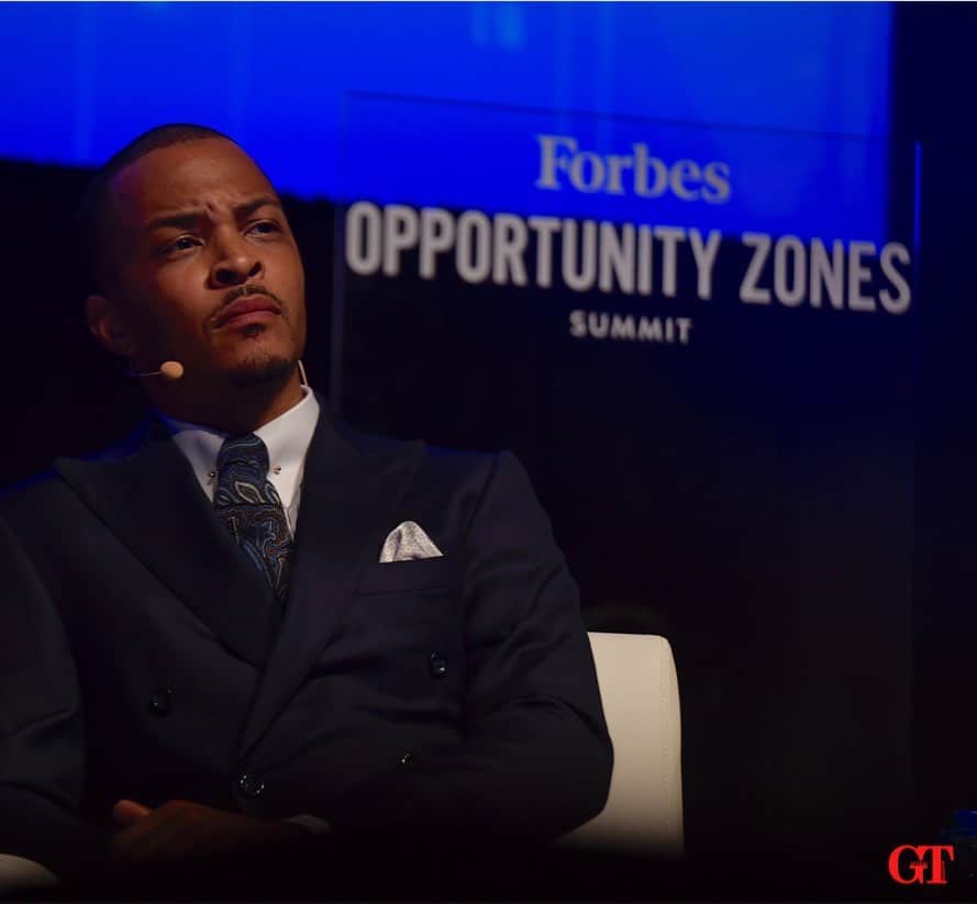 T.I.さんのインスタグラム写真 - (T.I.Instagram)「Young Herman Russell in the making. S/O @forbes for having US & @david.a.gross for inviting me.  Bitter/Sweet because this is the series of discussions my brother @nipseyhussle developed,inspired & was set to attend. We Did It In Your Honor Cuzz!!!! #LongLiveNeighborhoodNip🙏🏽👑💙🏁#OurOpportunity」5月22日 8時39分 - tip