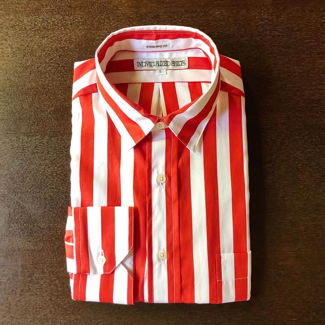 the.daily.obsessionsのインスタグラム：「"Individualized Shirts Standard Fit Wide Stripe Shirt" ↓ My recent shopping.」