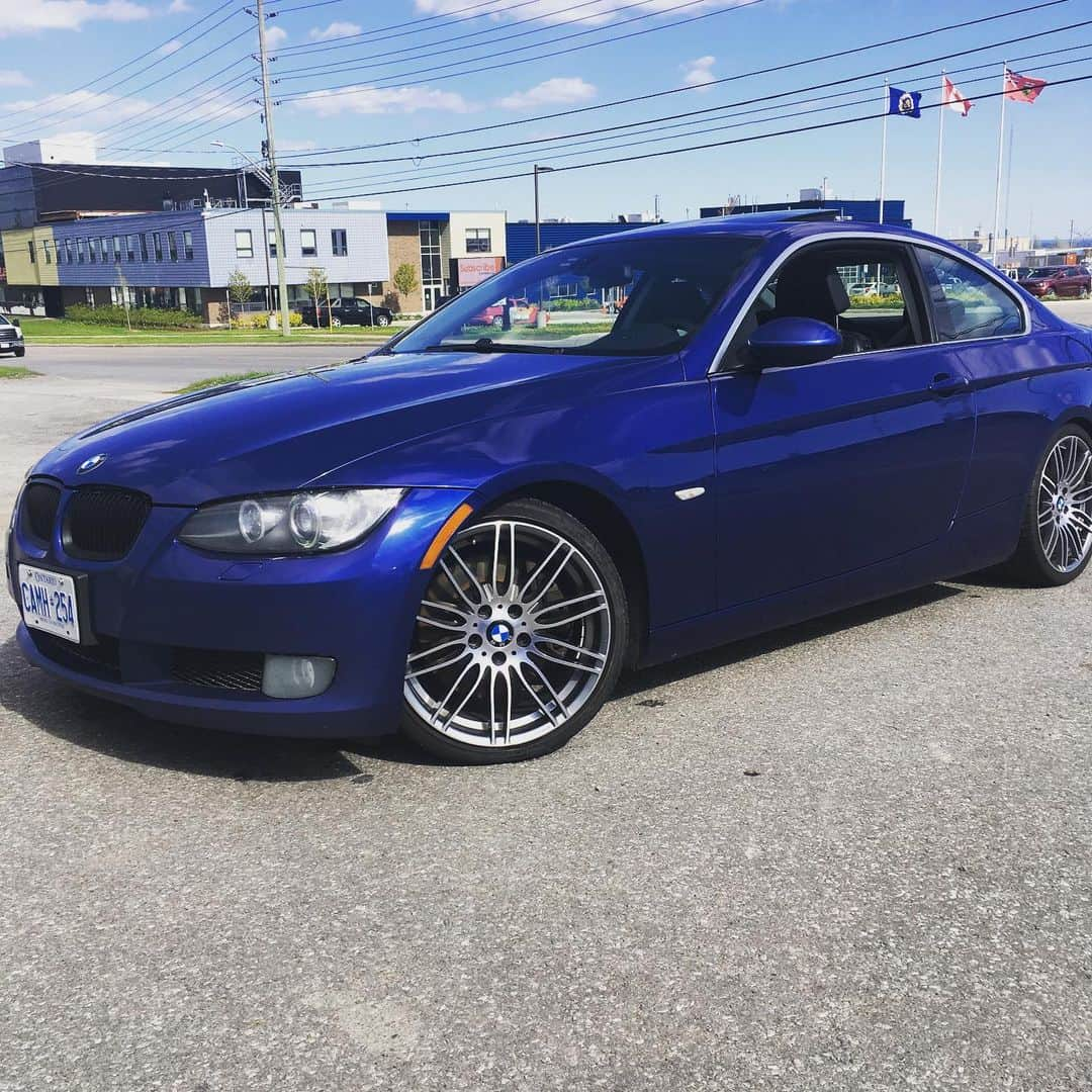 ギャレット・マッキーンさんのインスタグラム写真 - (ギャレット・マッキーンInstagram)「Washed and summer rubber  #e92 #335i #n54 #monacobluemetallic #mperformance」5月22日 9時38分 - gmackeen