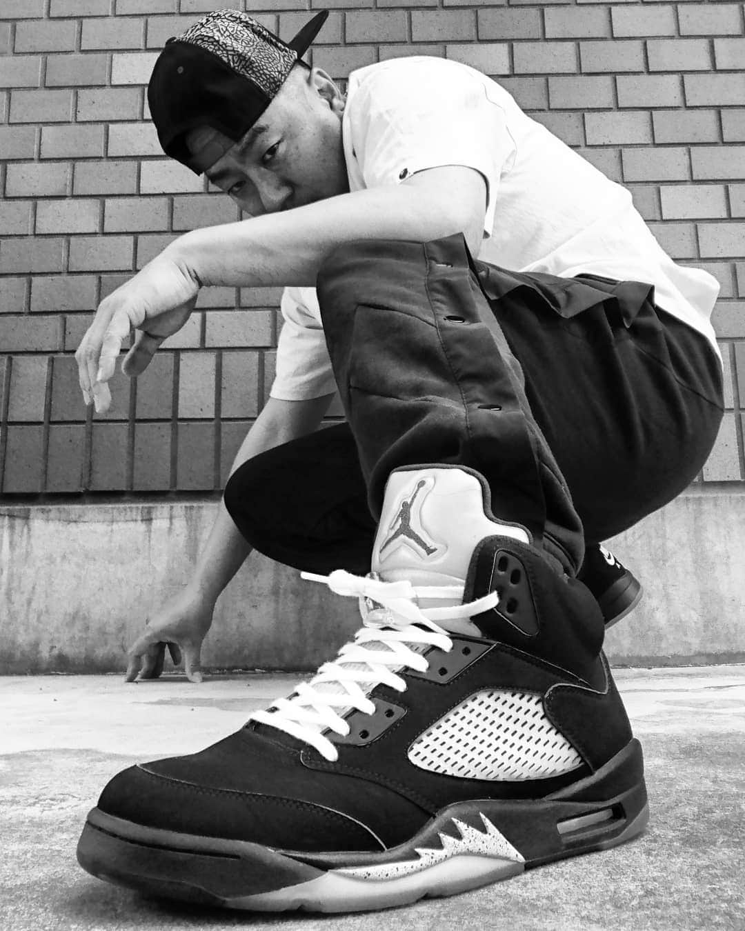 レイザーラモンRGさんのインスタグラム写真 - (レイザーラモンRGInstagram)「Spike leeのAir Jordan5のCM見直してたら途中でMars Blackmonが｢ヒーハー！｣って言ってた…小杉さん、そこからインスパイアされたんかな…だとしたら相当おしゃれ！  #キモ撮り #KIMODORI #aj5 #airjordan5 #spikelee」5月22日 10時06分 - rgrazorramon