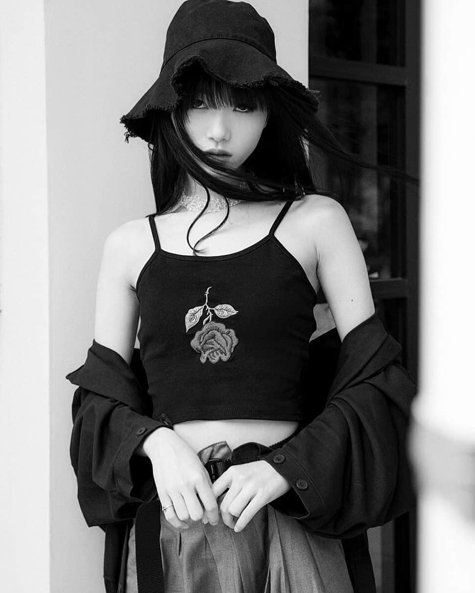 阿知波妃皇のインスタグラム：「#horror #呪怨 #ホラーフェイス」