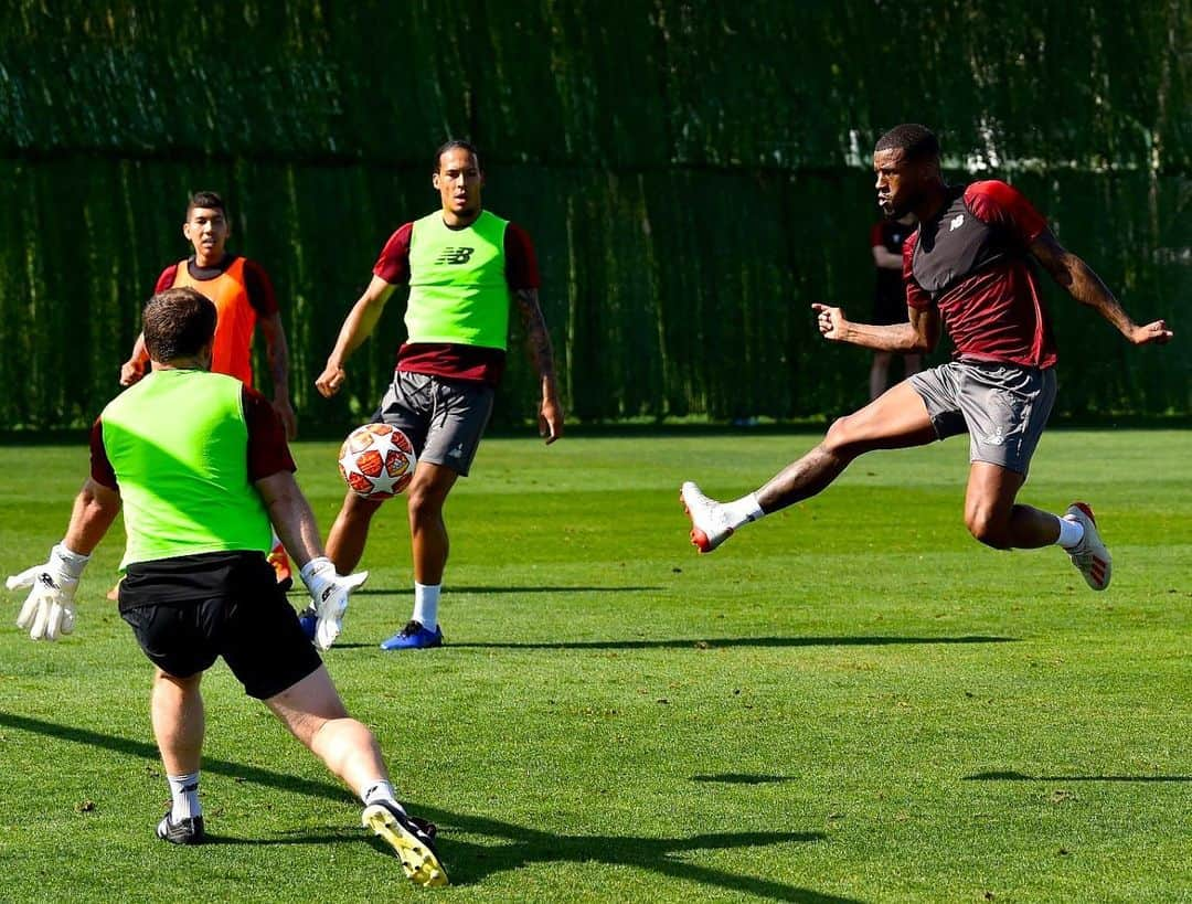 ジョルジニオ・ワイナルドゥムさんのインスタグラム写真 - (ジョルジニオ・ワイナルドゥムInstagram)「What do you think, a goal 👍 or No 👎? 😉 #Marbella #LFC」5月22日 21時12分 - gwijnaldum