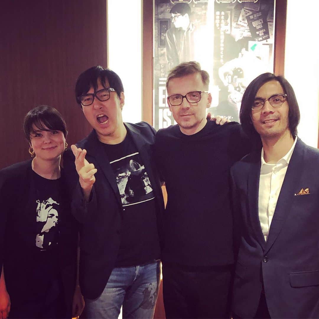 須田剛一のインスタグラム：「「イングランド・イズ・マイン　モリッシー，はじまりの物語」プレミアム上映会、至福な時間でした！」