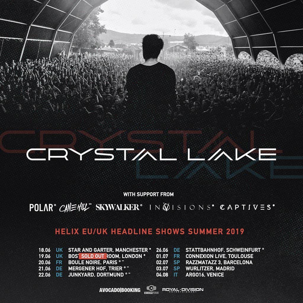 Crystal Lakeさんのインスタグラム写真 - (Crystal LakeInstagram)「Our headline London show is SOLD OUT now! Who’s stoked about that? #CrystalLake」5月22日 14時57分 - crystallake777