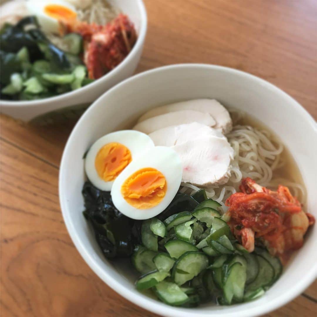 のインスタグラム：「生活クラブの盛岡冷麺まぢうま #tomomeshi」
