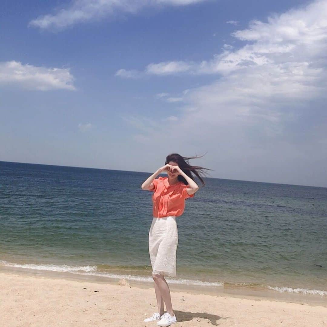 ソヒョンさんのインスタグラム写真 - (ソヒョンInstagram)「여름이 왔네🧡 #잇미샤 #시착해봤서현 #TryitMICHAA #itMICHAAxME #itMICHAA」5月22日 17時00分 - seojuhyun_s