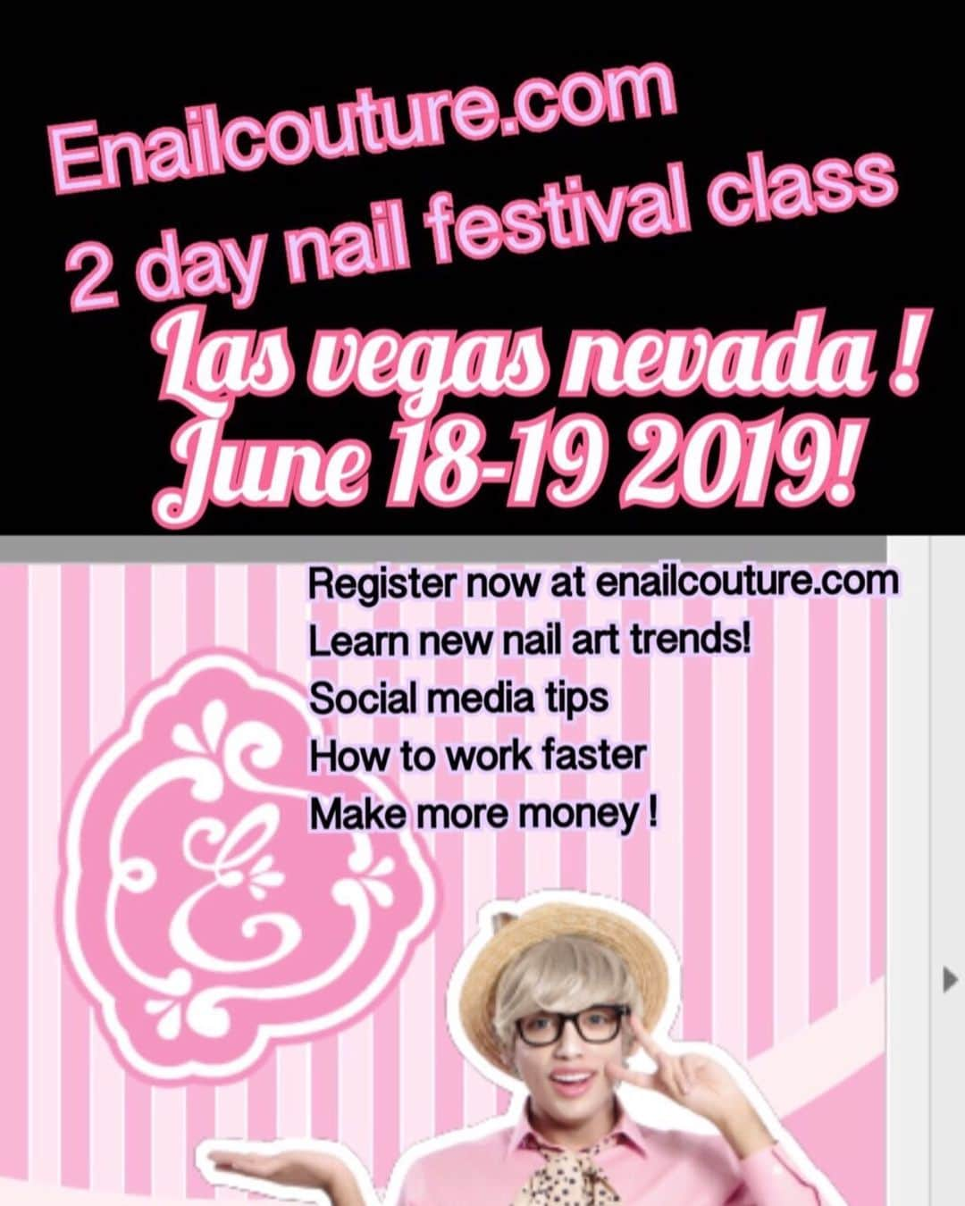 Max Estradaさんのインスタグラム写真 - (Max EstradaInstagram)「Enailcouture.com Las Vegas class ! Registration ends June 1! Don’t miss out  #ネイル #nailpolish #nailswag #nailaddict #nailfashion #nailartheaven #nails2inspire #nailsofinstagram #instanails #naillife #nailporn #gelnails #gelpolish #stilettonails #nailaddict #nail #💅🏻 #nailtech#nailsonfleek #nailartwow #네일아트 #nails #nailart #notd #makeup #젤네일  #glamnails #nailcolor  #nailsalon #nailsdid #nailsoftheday Enailcouture.com happy gel is like acrylic and gel had a baby ! Perfect no mess application, candy smell and no airborne dust ! Enailcouture.com」5月22日 17時06分 - kingofnail