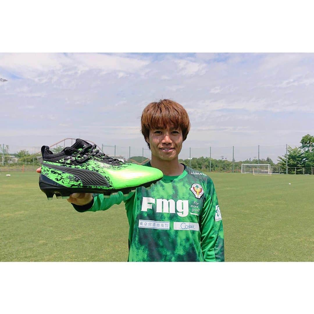 小池純輝さんのインスタグラム写真 - (小池純輝Instagram)「. NEWスパイク⚽️ #jleague #jリーグ #j2 #東京ヴェルディ #tokyoverdy #verdy #verdyfamily #soccer #football⚽ #football #サッカー #フットボール #小池純輝 #19 #⚽️ #新たな高みへ #NewLevels #PUMAFuture #PUMAOne」5月22日 17時17分 - junki_koike