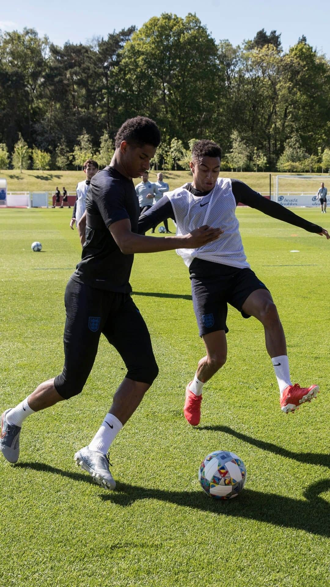 サッカー イングランド代表チームのインスタグラム