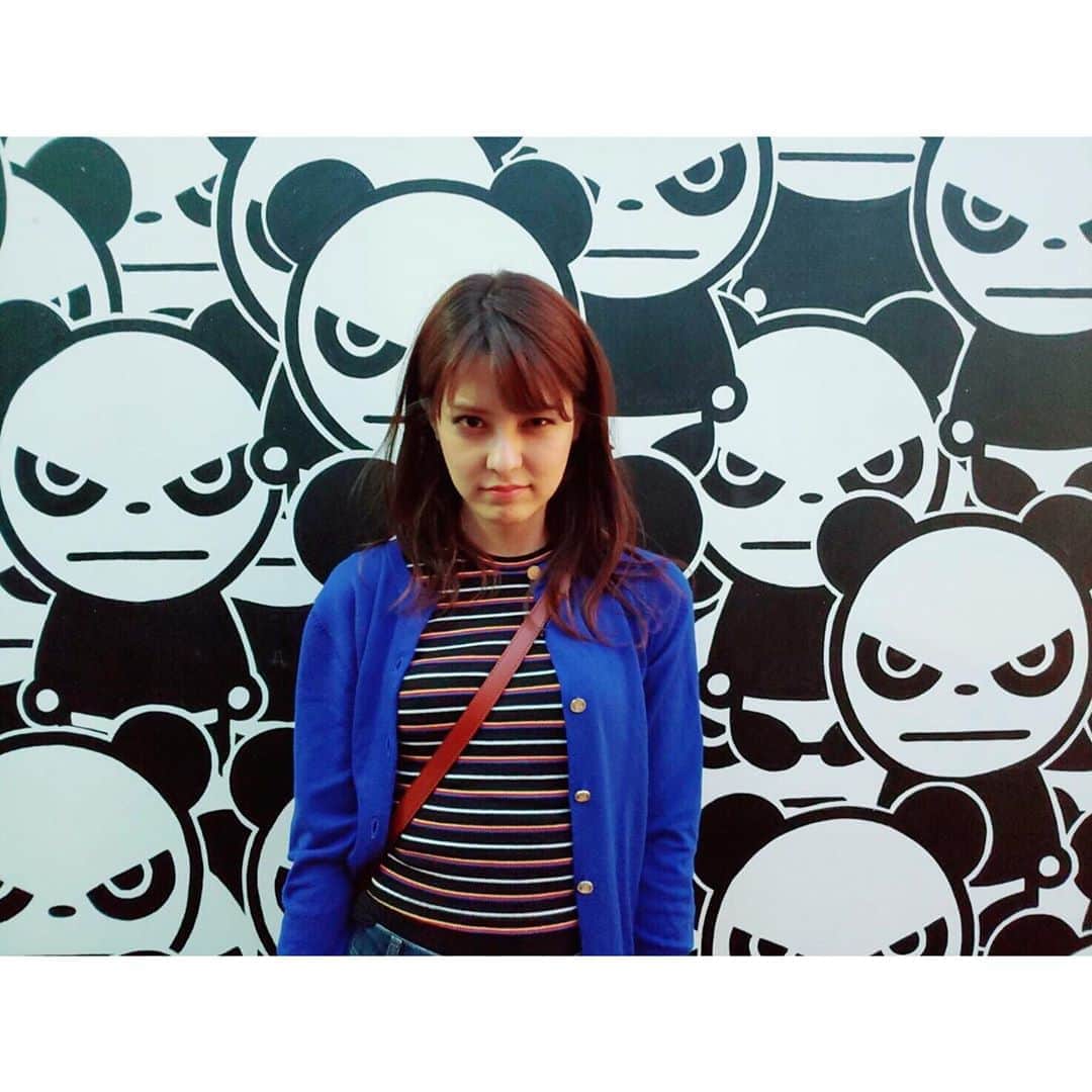 のインスタグラム：「. そこにパンダがいたから😠🐼😠 거기에 팬더가 있었기때문에😠🐼😠 Because there was a Panda😠🐼😠 #表参道#오모테산도#Omotesando#🐼#hipanda」