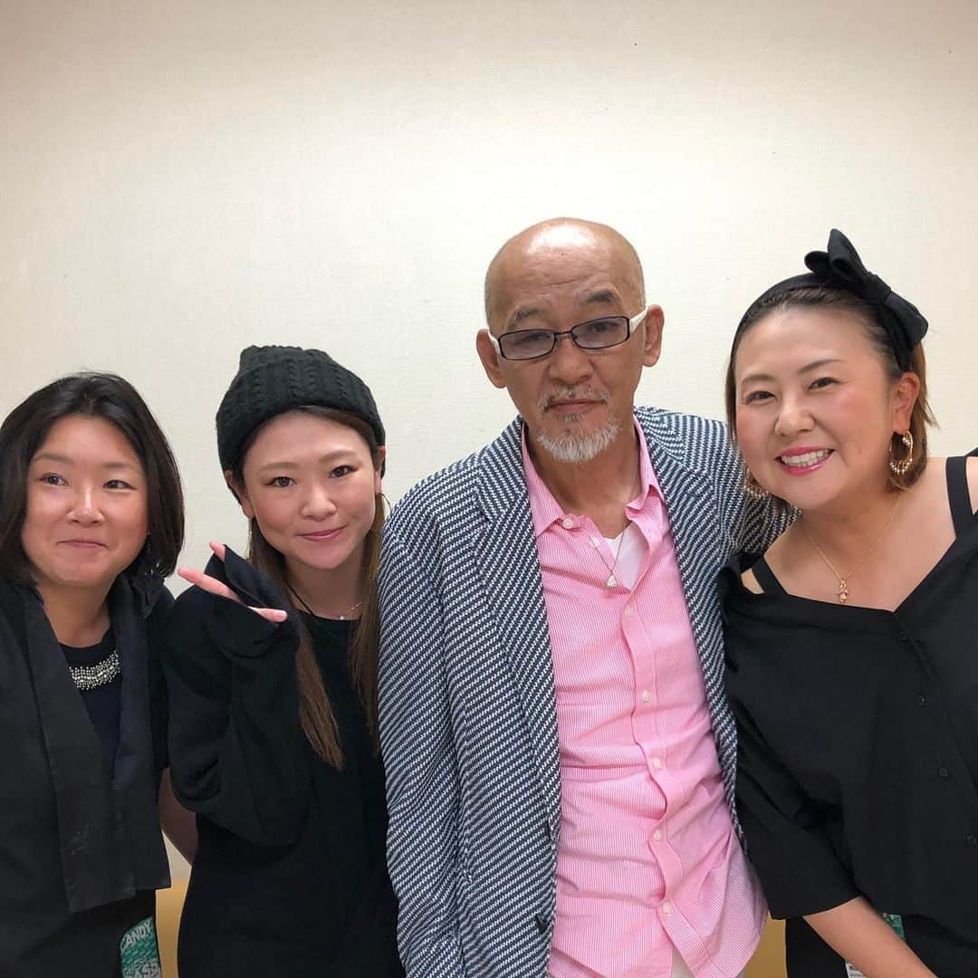 佐伯三貴のインスタグラム：「松山千春社長にご挨拶🥰❤️❤️❤️」