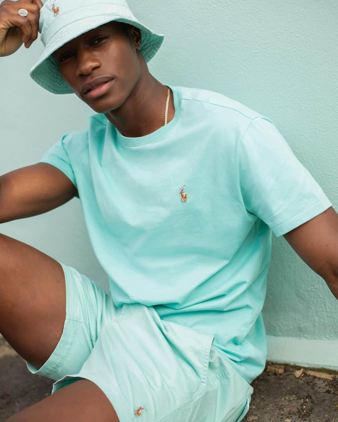 ASOSさんのインスタグラム写真 - (ASOSInstagram)「Mint condition 👌 🔎 Polo Ralph Lauren T-shirt, exclusive to ASOS (1436907) 🗣 Image description: model wearing an all mint green 'fit including a Polo Ralph Lauren T-shirt」5月22日 18時16分 - asos