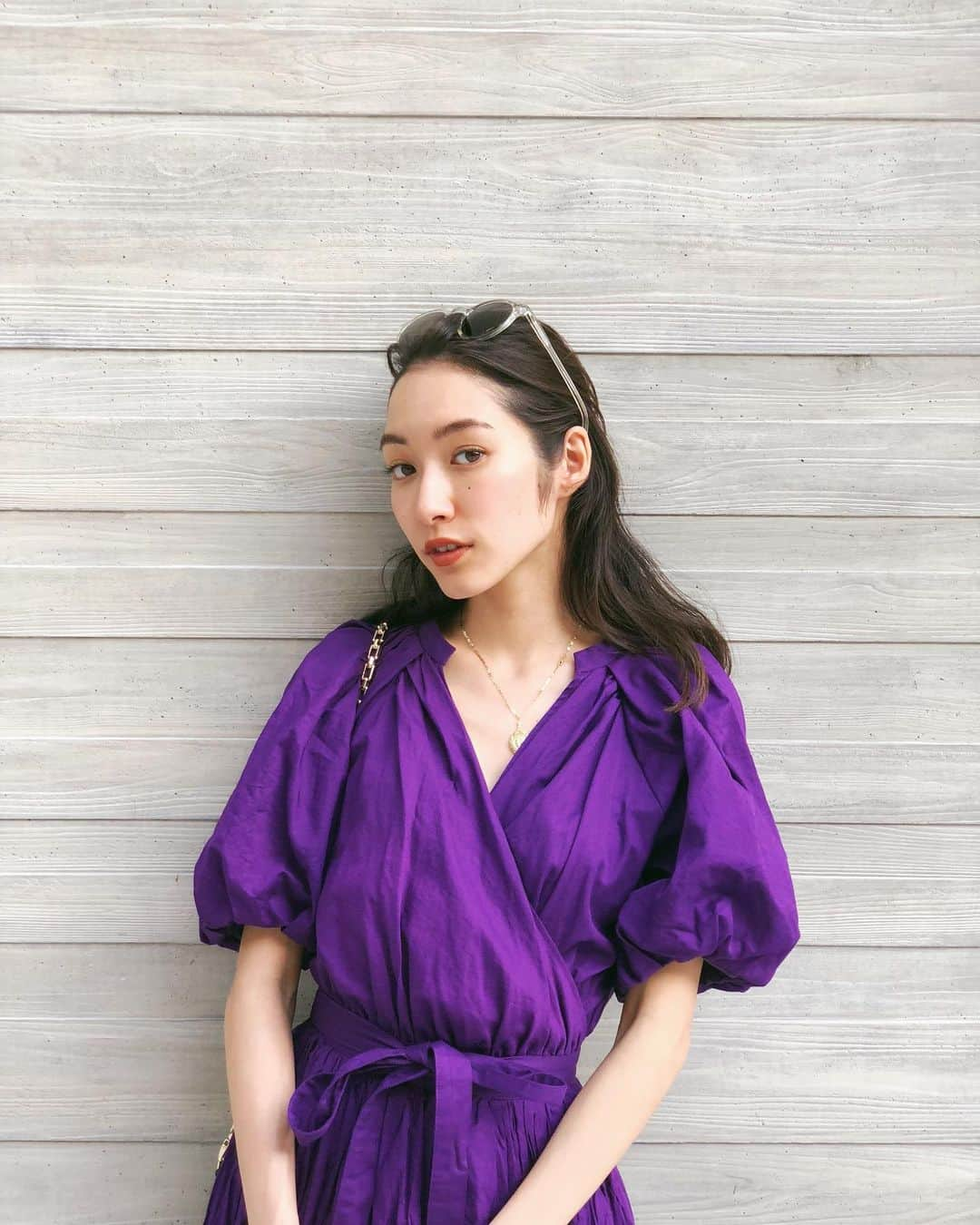 吉田沙世さんのインスタグラム写真 - (吉田沙世Instagram)「@casa_fline 💜💜💜 feel like Hydrangea☔️🌺✨」5月22日 18時44分 - sayobaby