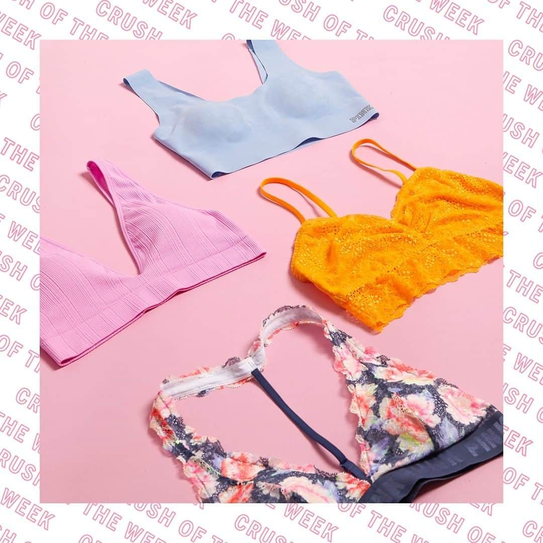 Victoria's Secret PINKさんのインスタグラム写真 - (Victoria's Secret PINKInstagram)「Crush of the Week: Bralettes!」5月22日 22時00分 - vspink