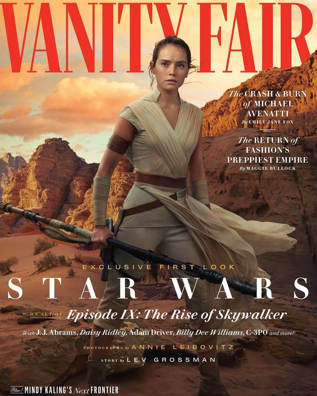 Just Jaredさんのインスタグラム写真 - (Just JaredInstagram)「#AdamDriver and #DaisyRidley open up about filming #TheRiseOfSkywalker in a cover story for @vanityfair. Tap this picture in the link in bio to read more and see a first look from the set! #StarWars #VanityFair Photos: Annie Leibovitz」5月22日 22時07分 - justjared