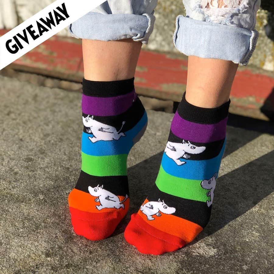 ムーミンさんのインスタグラム写真 - (ムーミンInstagram)「A perfect way to brighten up your day: adorable Moomin socks! 😍 GIVEAWAY - win a pair of Moominous socks by NVRLND! Vote for your favourite pair and you are in the draw to win!😍 GOOD LUCK!❤️ ⭐️ The winners will be picked on Monday May 27th. ⭐️ Moom.in/terms-moomin #moominofficial #moomin #kilpailu #giveaway #competition#moomincompetition #NVRLNDco」5月22日 22時13分 - moominofficial
