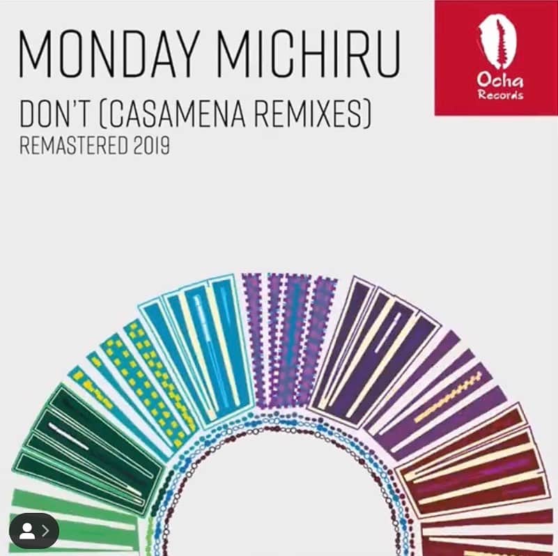 Monday満ちるさんのインスタグラム写真 - (Monday満ちるInstagram)「A blast from the past remastered, thanks @casamena and @ocharecords ❤️ This will be in my set at Billboard Live Tokyo on June 10th!」5月22日 22時20分 - mondaymichiru