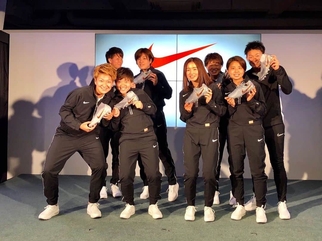 三浦成美さんのインスタグラム写真 - (三浦成美Instagram)「先日、ナイキさんのイベントに行ってきました！ 大阪なおみさんからのメッセージも嬉しかったです😆 ありがとうございました！ 頑張ってきます💪 #teamnike #ナイキフットボール」5月22日 22時40分 - miura_narumi17